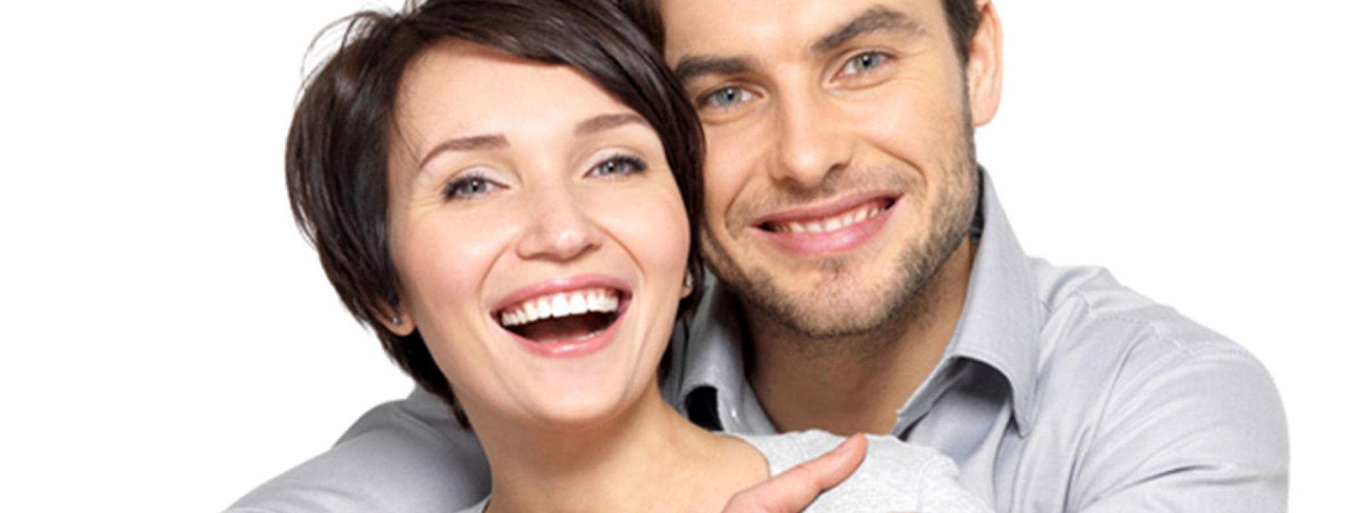 Couple in happy