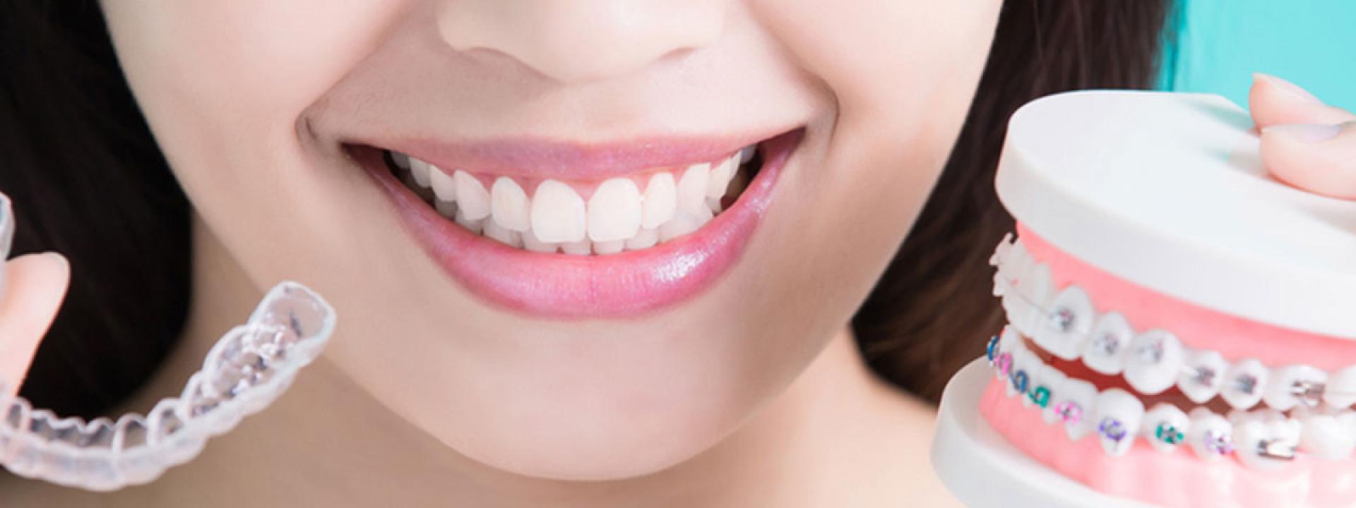 Woman smiling