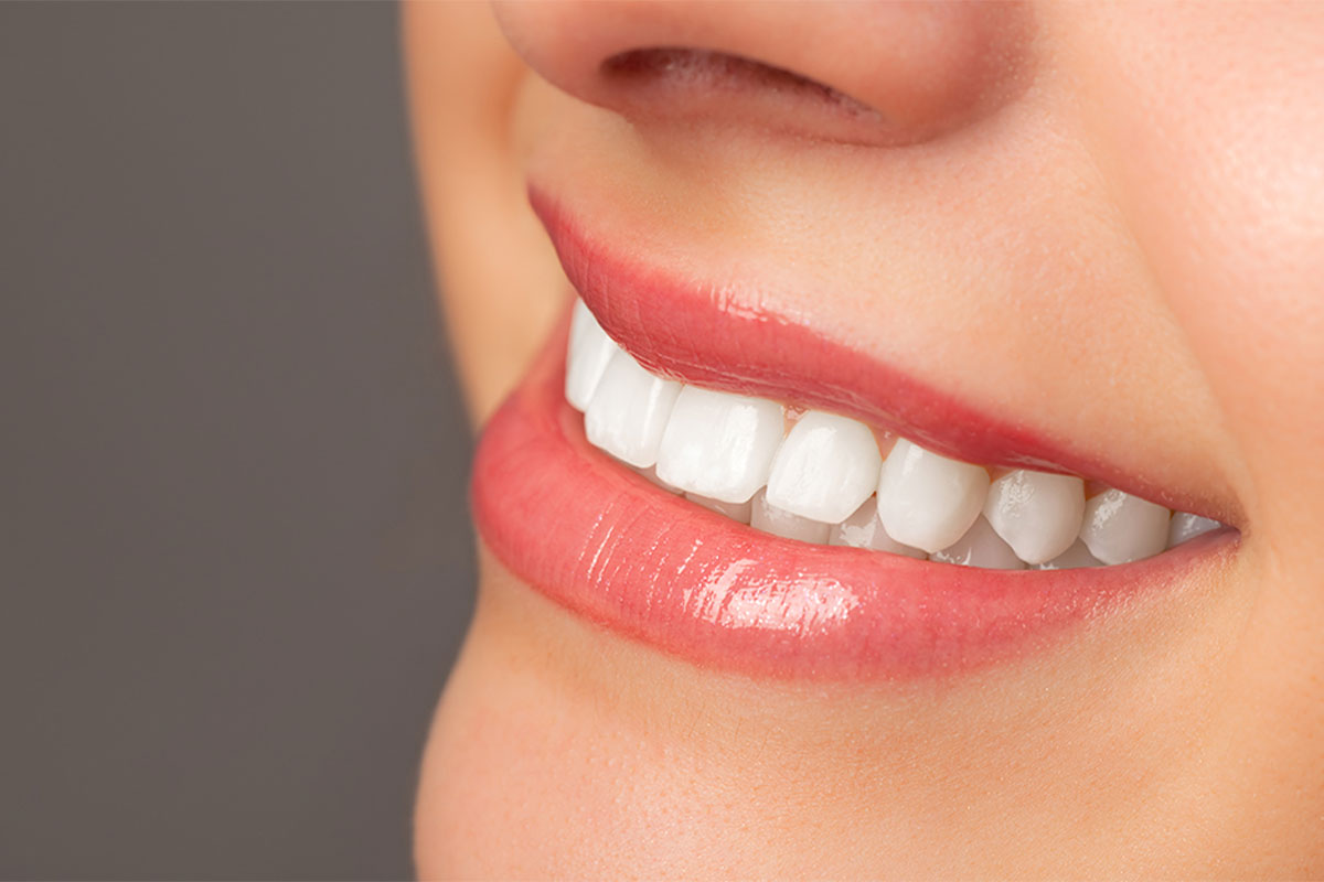 Woman smiling